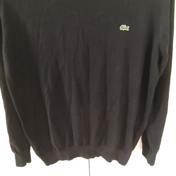 Lacoste pullover Men XL Long Sleeve Crew Neck Cotton thin Sweater - Picture 3 of 5